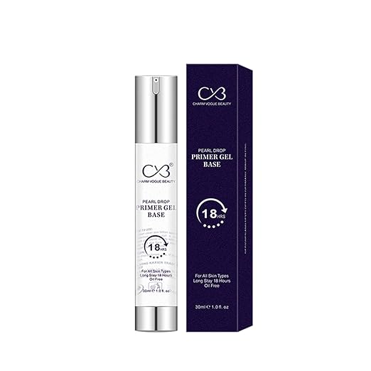 CVB Primer Gel Base Pearl Drop Long Stay 18 Hours Oil Free C14