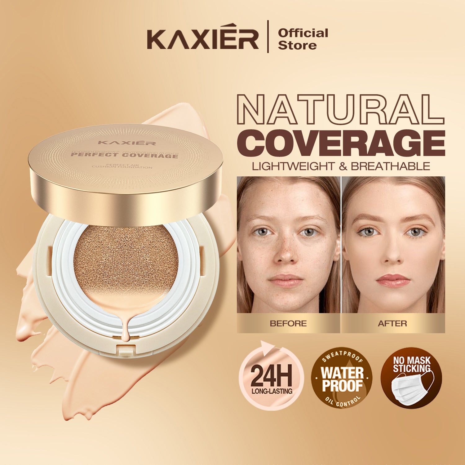KAXIER PERFECT AIR CUSHION FOUNDATION
